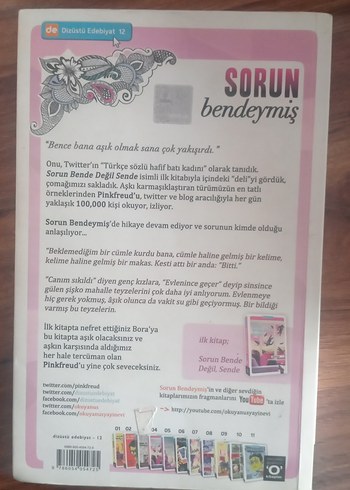 Sorun Bendeymiş - pinkfreud Roman - Görsel 3