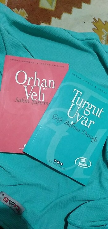 Şiir kitapları Orhan Veli Turgut uyar