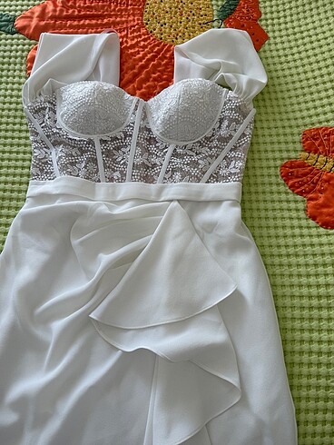 l Beden beyaz Renk Nikah nişan elbisesi