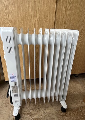 Beyaz Yağlı Radyatör Isıtıcı 11 Dilimli - Görsel 2