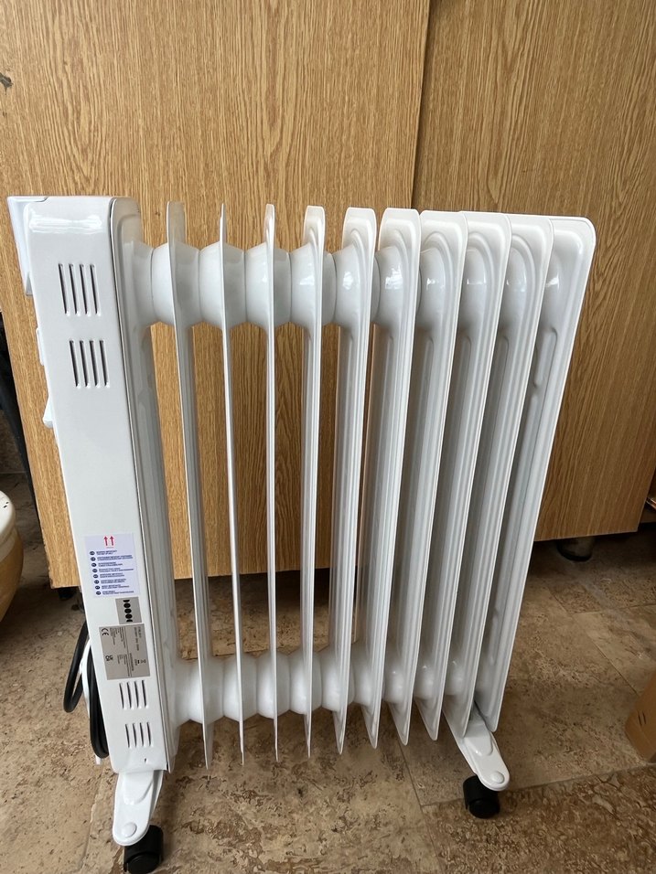 Beyaz Yağlı Radyatör Isıtıcı 11 Dilimli - Görsel 2
