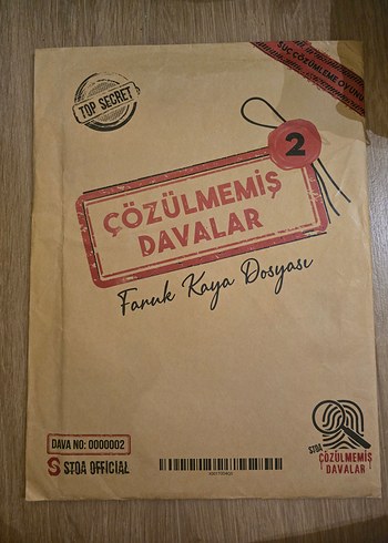 Çözülmemiş Davalar Faruk Kaya
Dosyası - Görsel 2