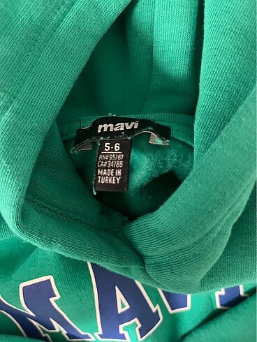 5 Yaş Beden Mavi kışlık kazak sweatshirt