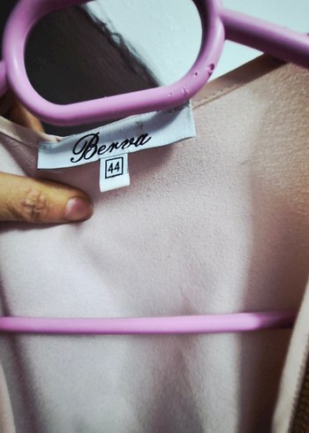 Uzun Pembe Kadın kap - Görsel 4