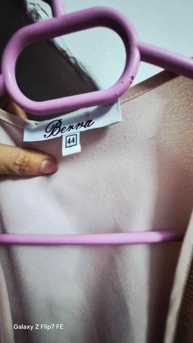 Uzun Pembe Kadın kap - Görsel 4