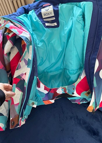 Roxy kadın Renkli kayak montu - Görsel 5