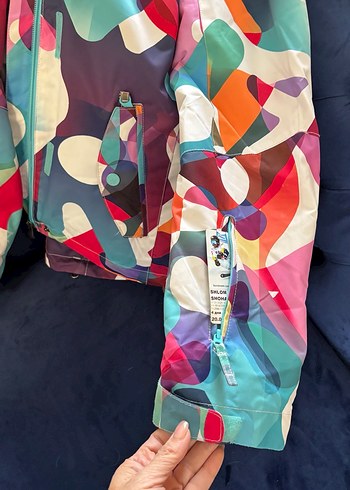 Roxy kadın Renkli kayak montu - Görsel 6