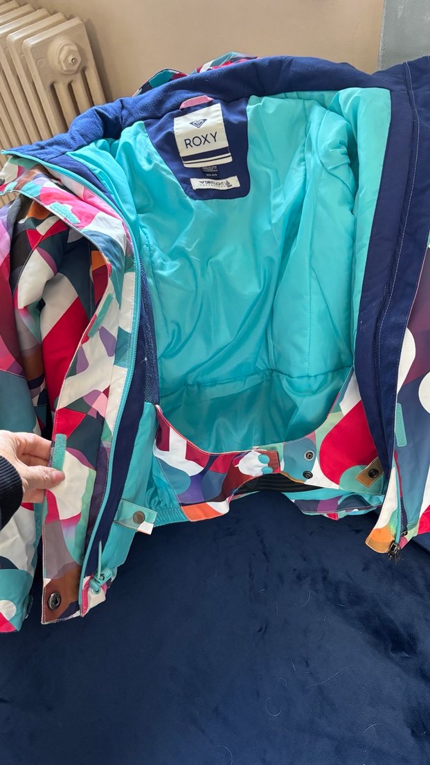 Roxy kadın Renkli kayak montu - Görsel 5
