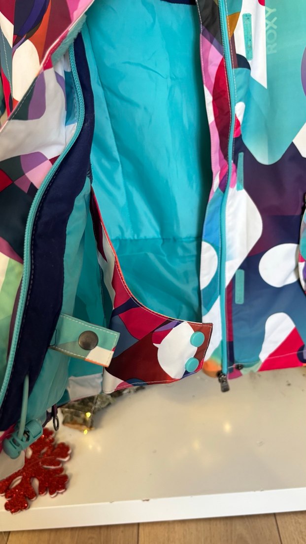 Roxy kadın Renkli kayak montu - Görsel 3