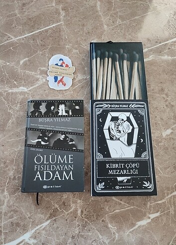 Ölüme Fısıldayan Adam & Kibrit Çöpü Mezarlığı Özel Baskı