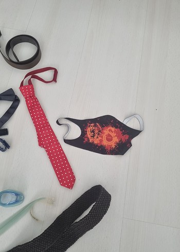 Çocuklar için Tokalı Çok Renkli Papyon - Görsel 5