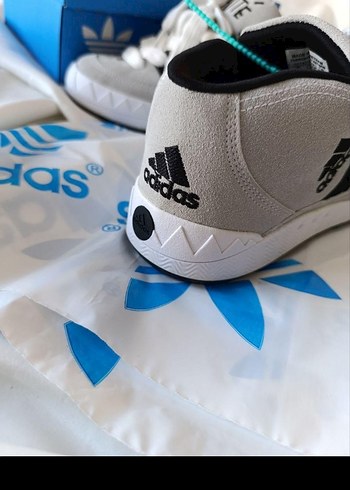 36 Beden beyaz Renk Adidas Beyaz Gri Spor Ayakkabı Velcro