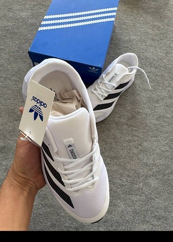 Adidas Beyaz Adidas Erkek Spor Ayakkabı Velcro