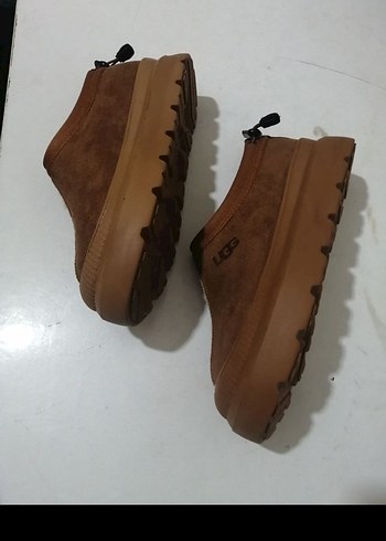 Ugg Kahverengi UGG Kadın Dolgu Topuk Terlik