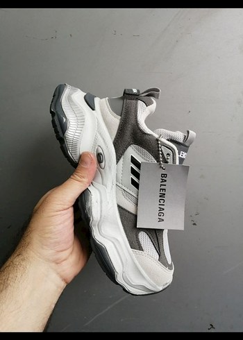 Balenciaga Beyaz Gri Kadın Spor Ayakkabı