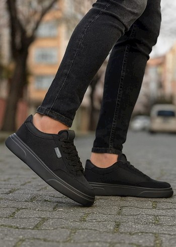 42 Beden Zara Siyah Erkek Sneakers