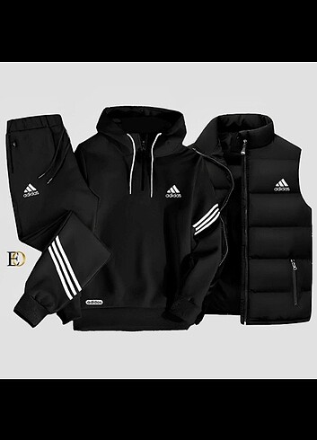 KIŞ SEZONU YENİ MODEL ADIDAS ? Kumaş: 2-İplik Pamuk ? Set: 3 Pa