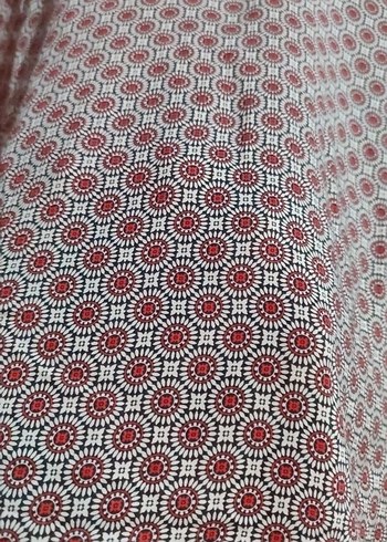 V Yaka Kırmızı Gri Triko Kadın Kazak ithal üründür - Görsel 3