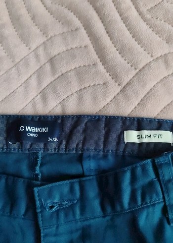 Lacivert Kemerli Erkek Kot Pantolon - Görsel 2