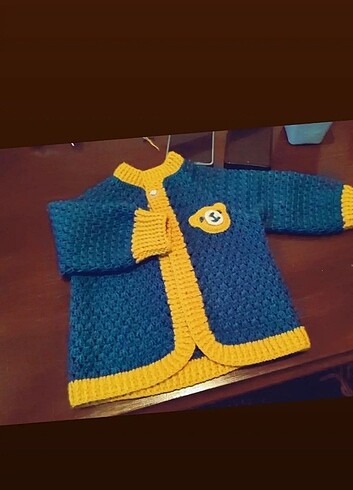 El örgüsü Bebek hırkası