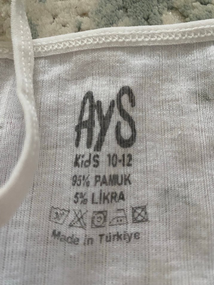 Kız Çocuk İnce Askılı Atlet Seti - Görsel 3