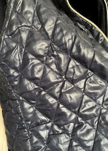 Parlak Lacivert Fermuarlı Kadın Yelek - Görsel 3