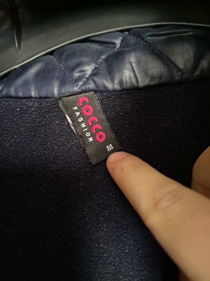 Parlak Lacivert Fermuarlı Kadın Yelek - Görsel 2