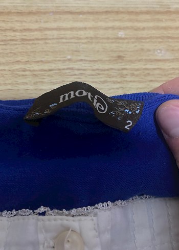 Kadın Lacivert V Yaka Pamuklu Hırka - Görsel 3