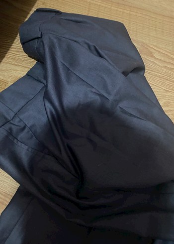 Erkek Lacivert Midi Kumaş Pantolon - Görsel 3