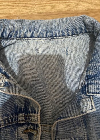 Kadın Mavi Rahat Denim Ceket - Görsel 3