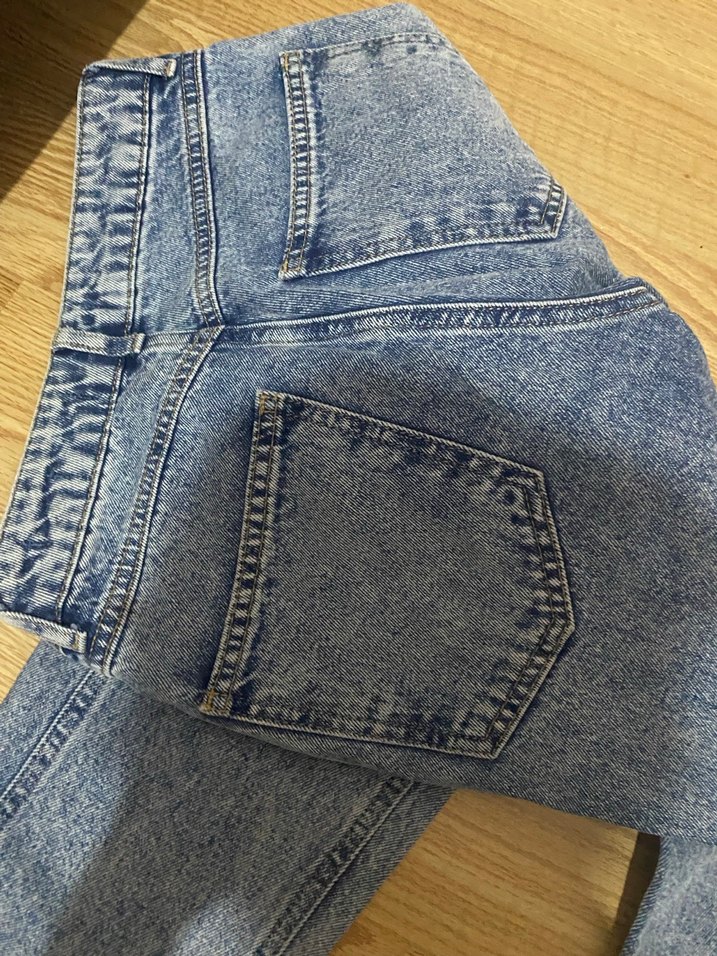 Kadın Gri Normal Kesim Denim Midi Jean - Görsel 3