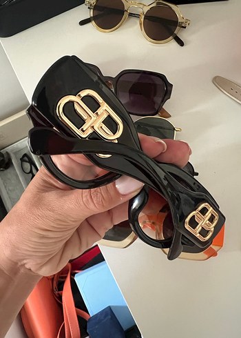 Diğer Kahverengi Tokalı Biker Kadın Gözlüğü