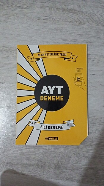 hiz yayınlari ayt deneme