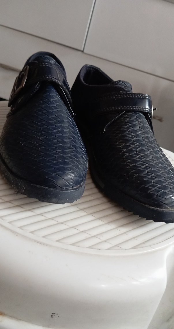 Koyu Mavi Erkek Özel Gün Ayakkabısı - Görsel 3