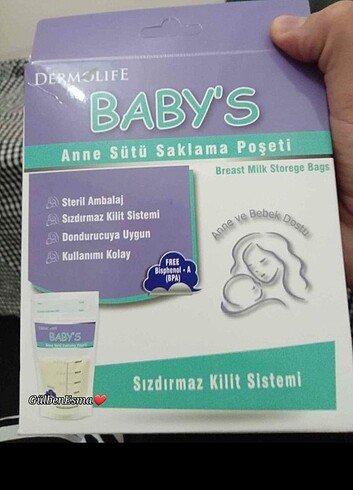 Anne sütü saklama poşeti - Görsel 2