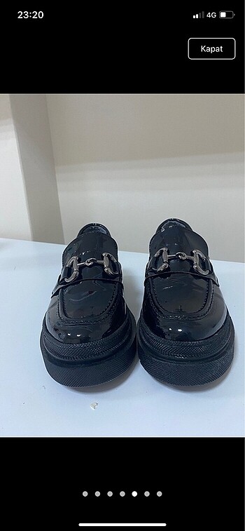 38 Beden siyah Renk Loafer