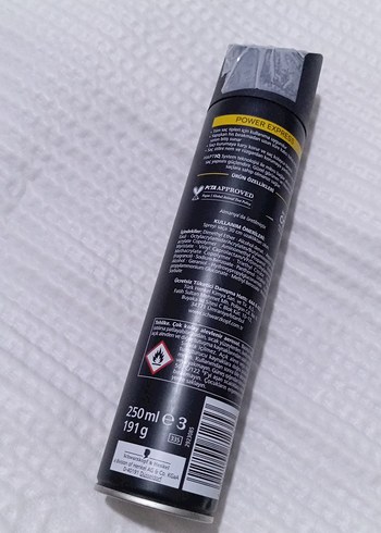 Diğer Taft Power Express Saç Spreyi 5 Güç