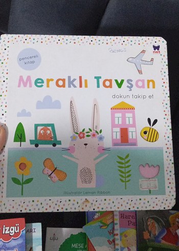 Meraklı Tavşan Dokun Takip Et Çocuk Kitabı
