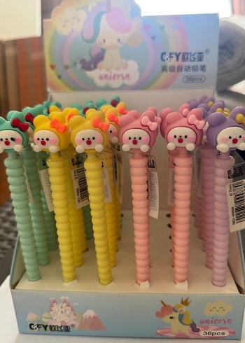 Unicorn Mutlu Çocuklar 0.7 Uçlu Versatil Kalem Seti 4Adet