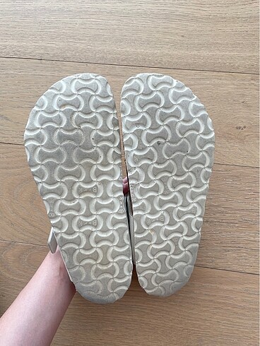38 Beden Birkenstock beyaz 38 numara terlik
