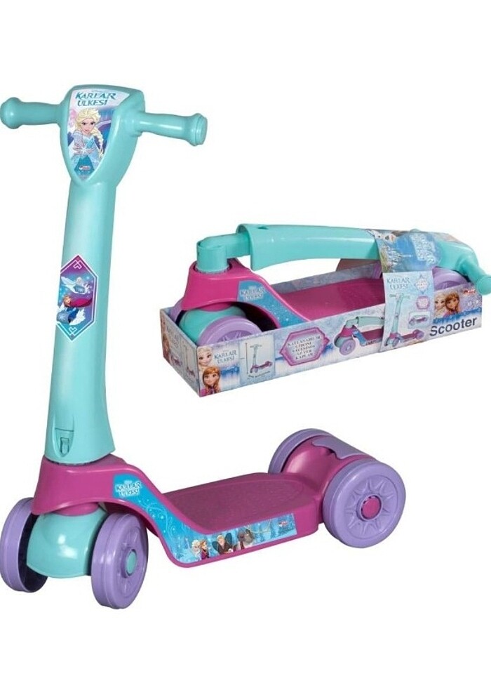 Frozen marka kız çocuk scooter - Görsel 5