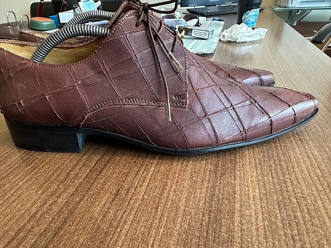 39 Beden kahverengi Renk Deery Bershka ayakkabı