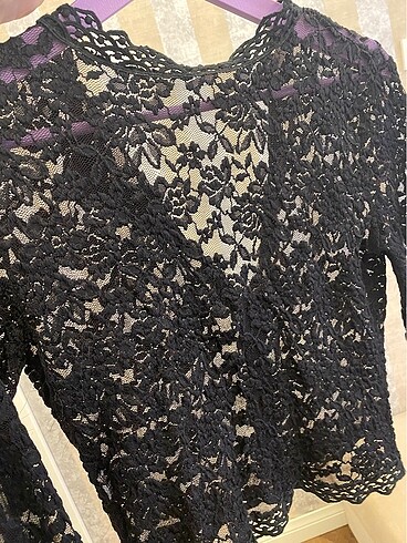 Dantel bluz - Görsel 4