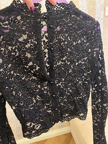 Dantel bluz - Görsel 2