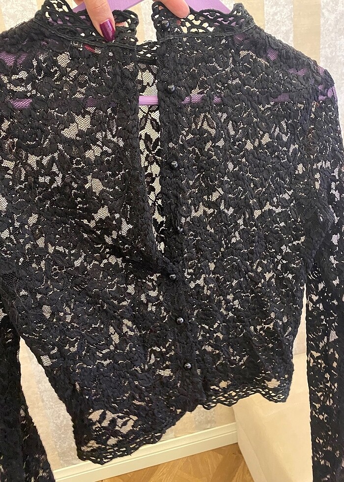 Dantel bluz - Görsel 2