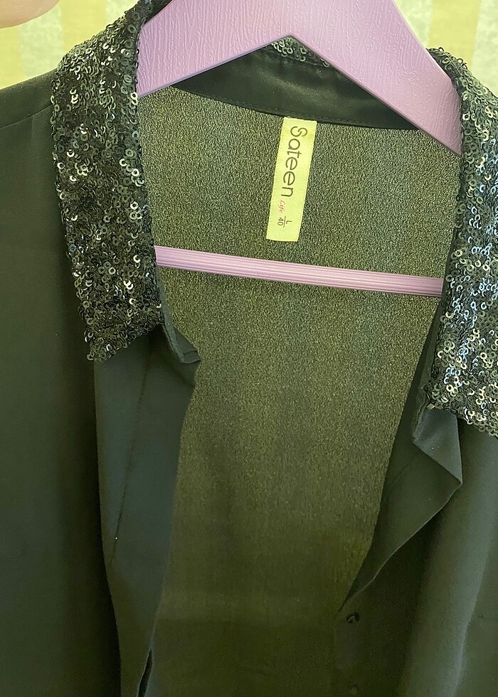 Saten gömlek - Görsel 4