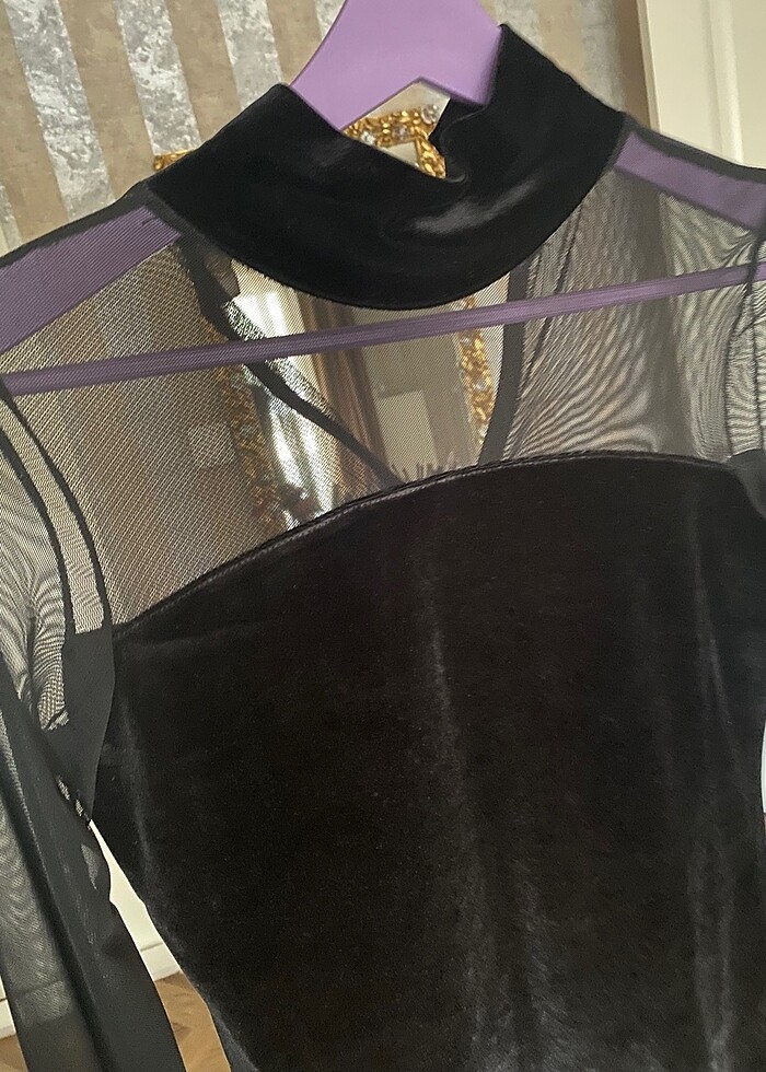 Kadın tül bluz - Görsel 2