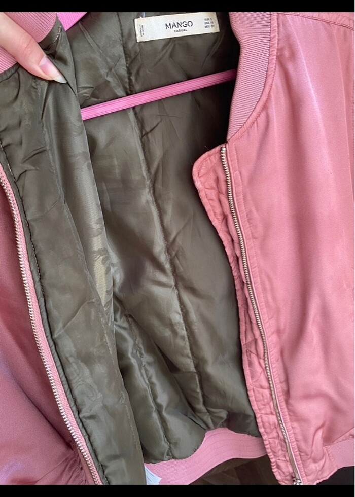 Mango bomber ceket - Görsel 4
