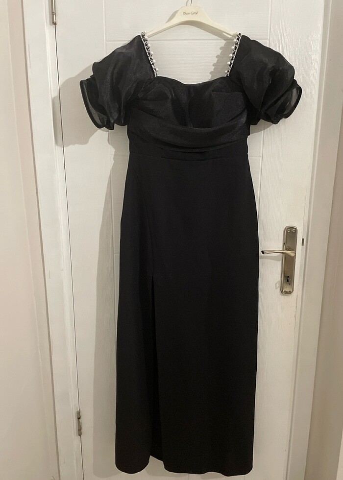 Balon kol abiye - Görsel 2