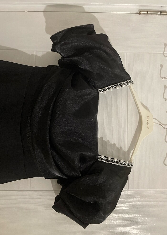 Balon kol abiye - Görsel 3